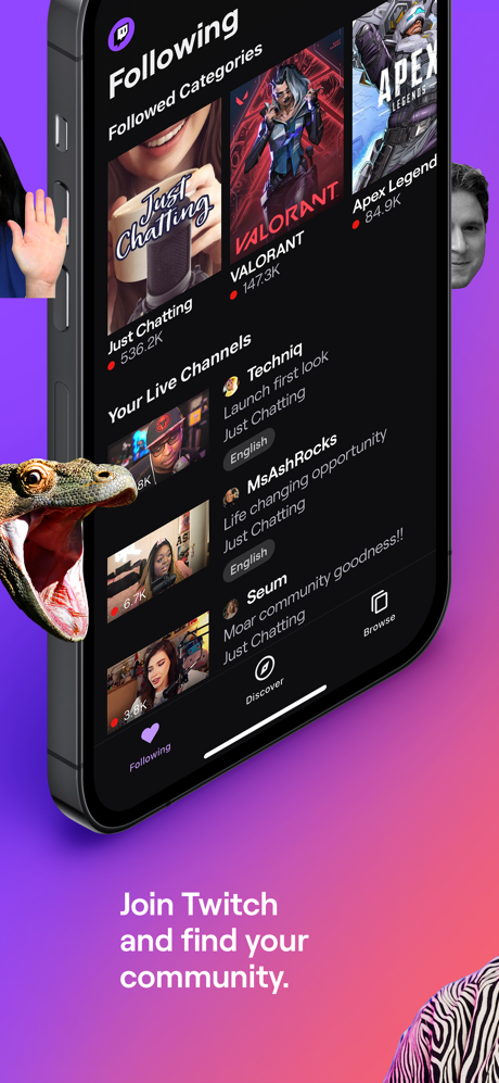 Twitch: Live Game Streaming App Store screenshot 5