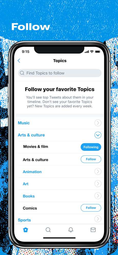 Twitter App Store screenshot 2