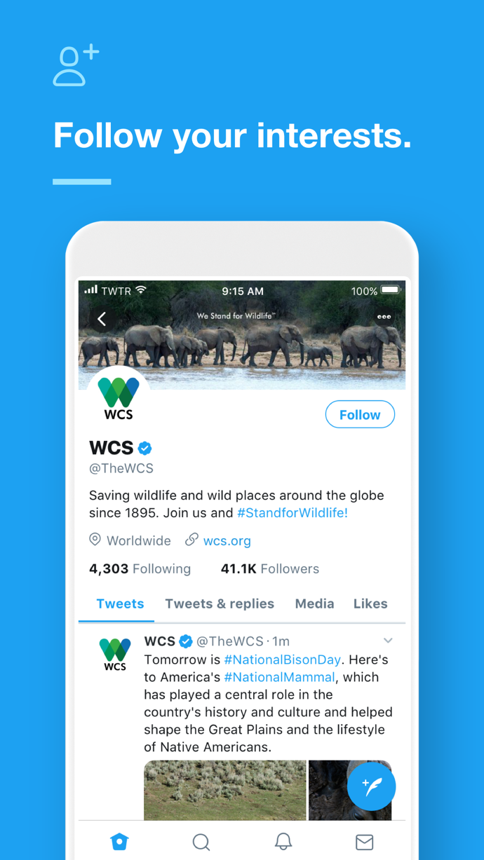Twitter App Store screenshot 2