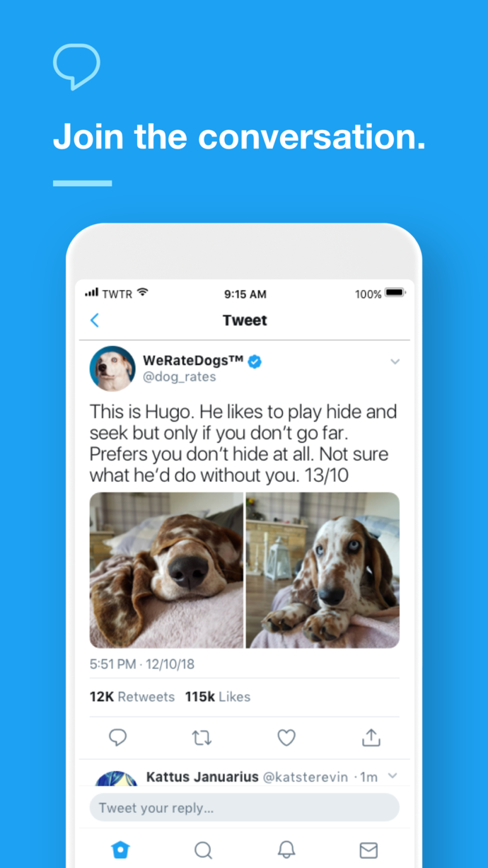 Twitter App Store screenshot 3