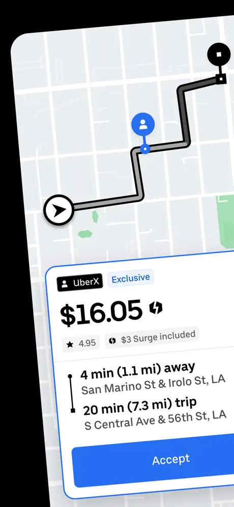 Uber – Driver: Drive & Deliver App Store screenshot 1