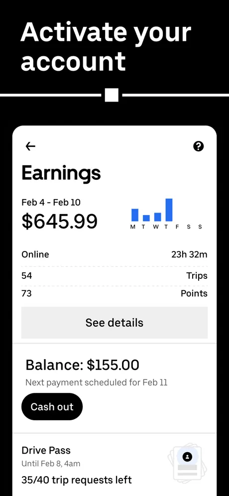 Uber – Driver: Drive & Deliver App Store screenshot 6