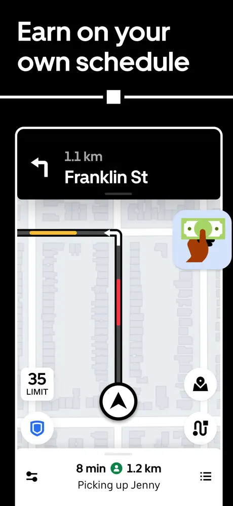 Uber – Driver: Drive & Deliver App Store screenshot 7