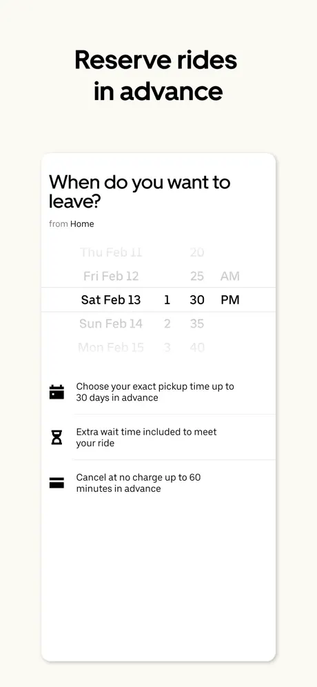 Uber – Request a ride App Store screenshot 7