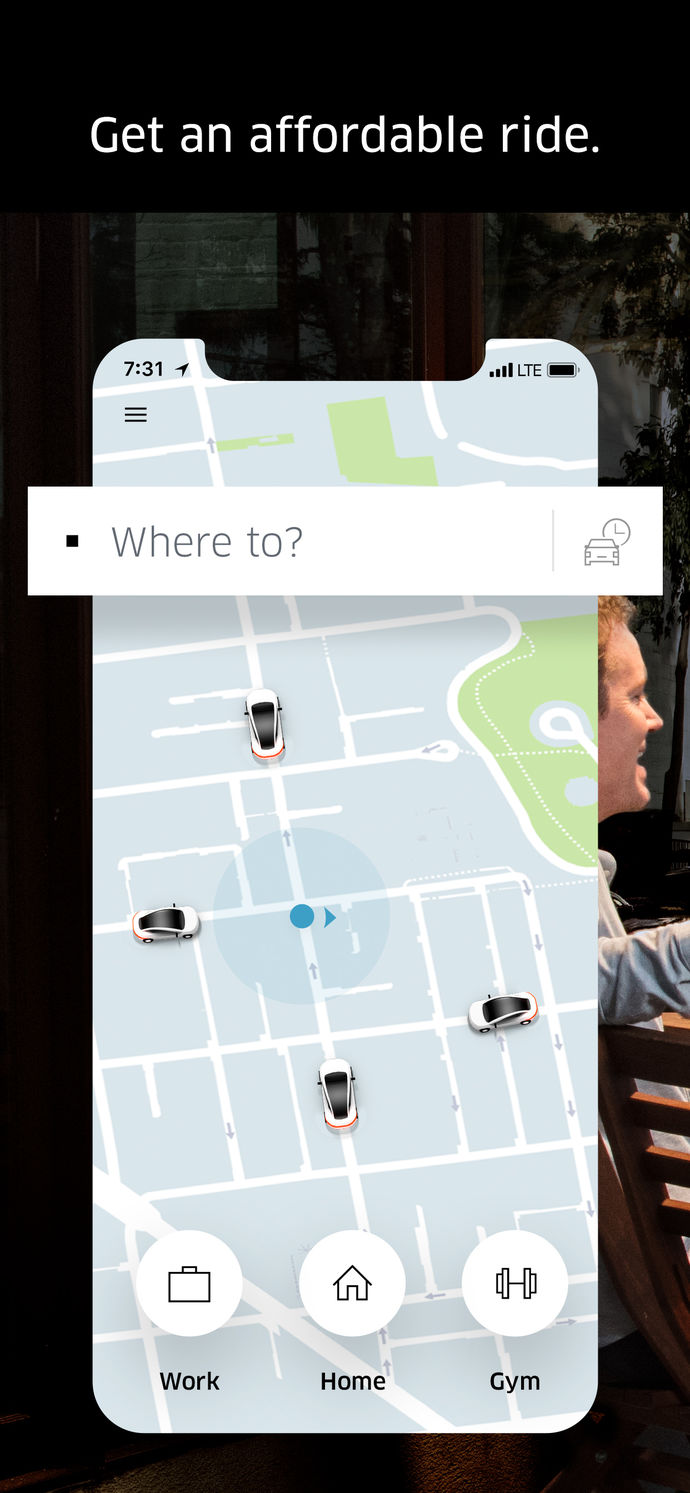 Uber App Store screenshot 1