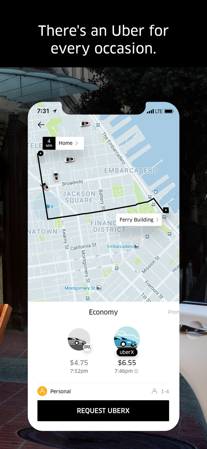 Uber App Store screenshot 3