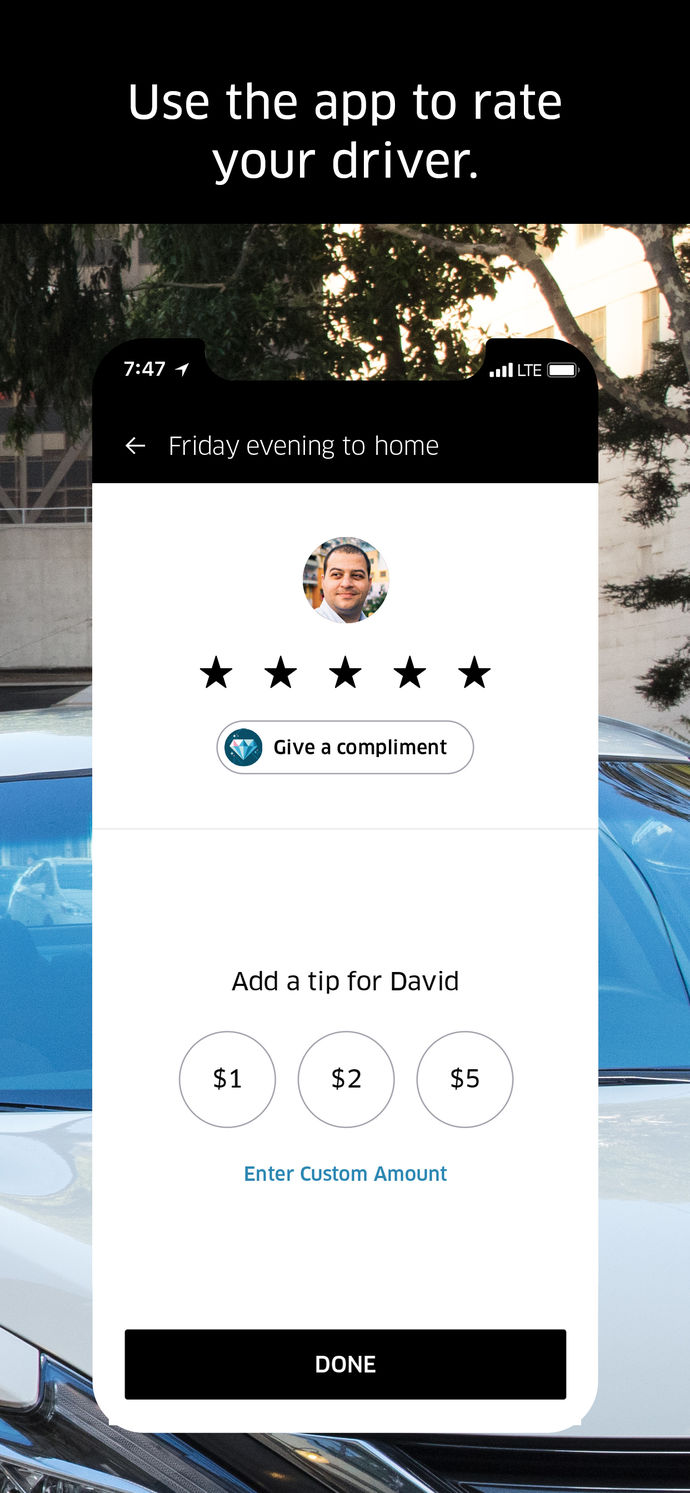 Uber App Store screenshot 5