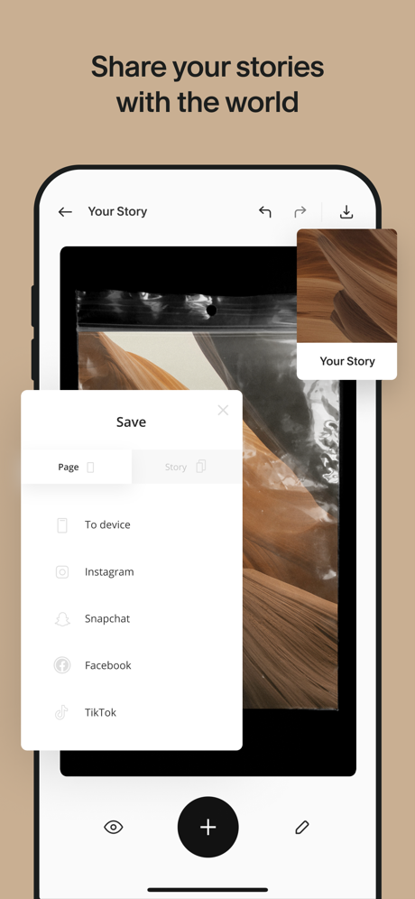 Unfold — Story Templates App Store screenshot 7
