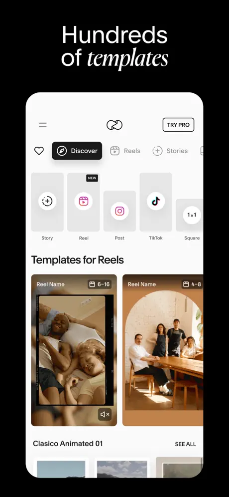 Unfold: Video & Photo Editor App Store screenshot 2