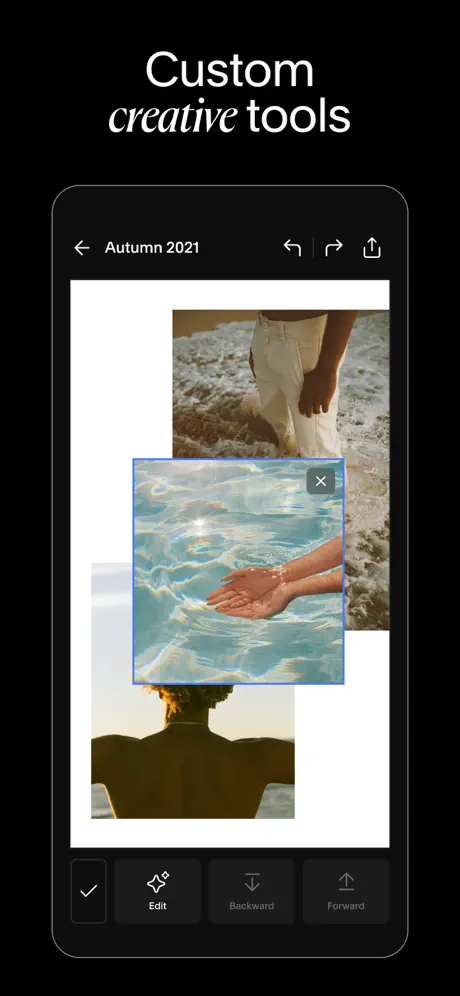 Unfold: Video & Photo Editor App Store screenshot 3