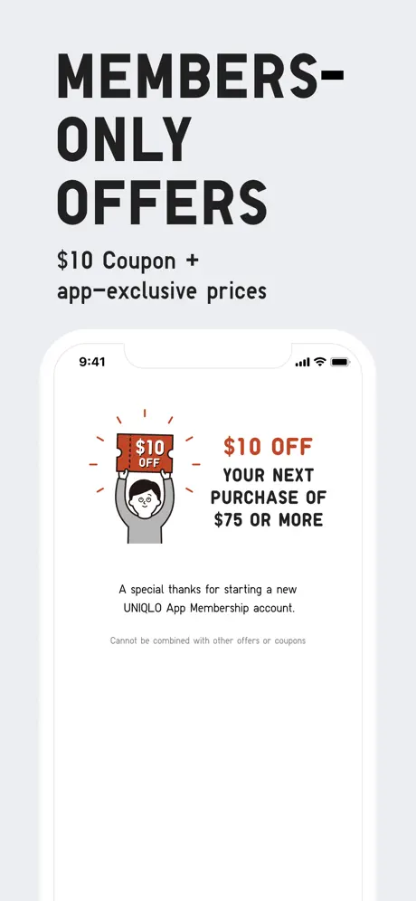 UNIQLO US App Store screenshot 3