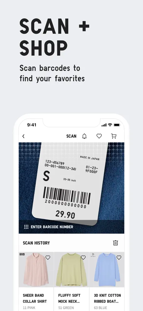 UNIQLO US App Store screenshot 4