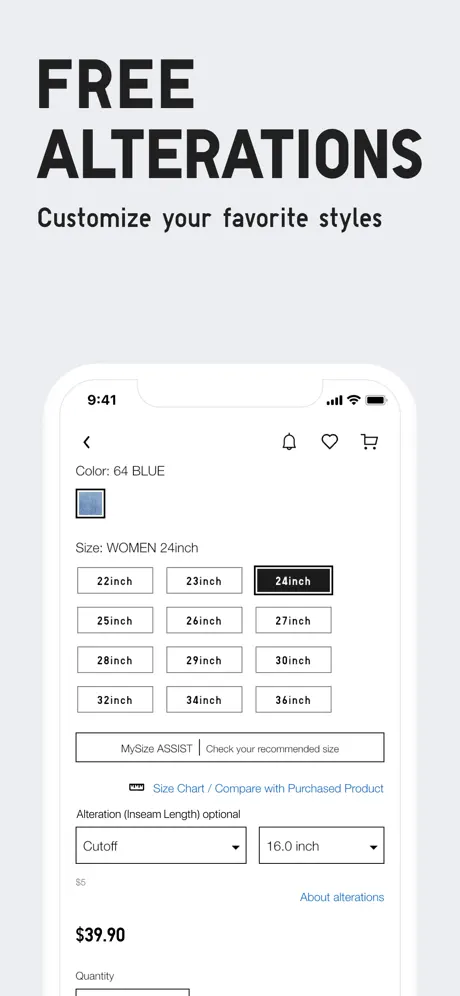 UNIQLO US App Store screenshot 8