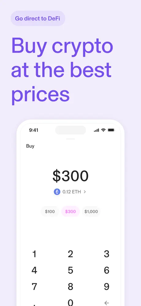 Uniswap: Crypto & NFT Wallet App Store screenshot 4