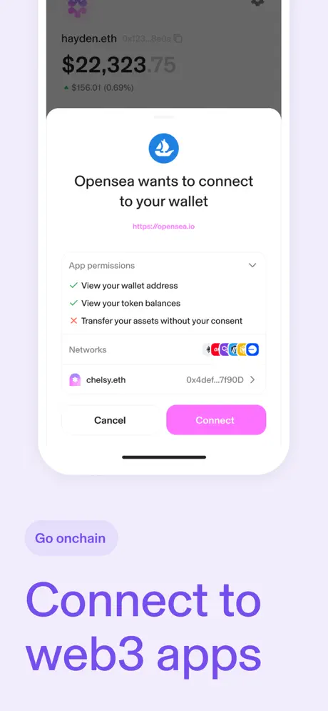 Uniswap: Crypto & NFT Wallet App Store screenshot 7