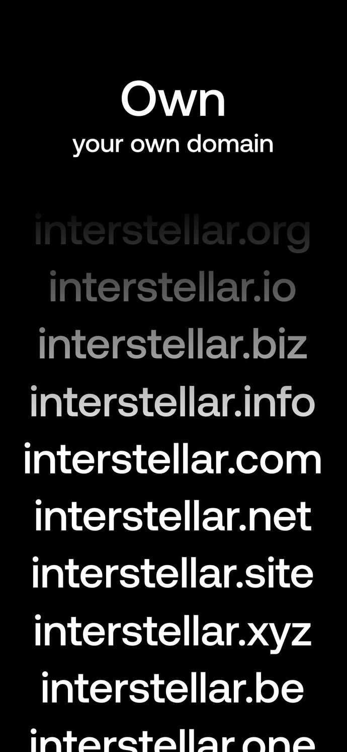 Universe — Website Builder App Store screenshot 4