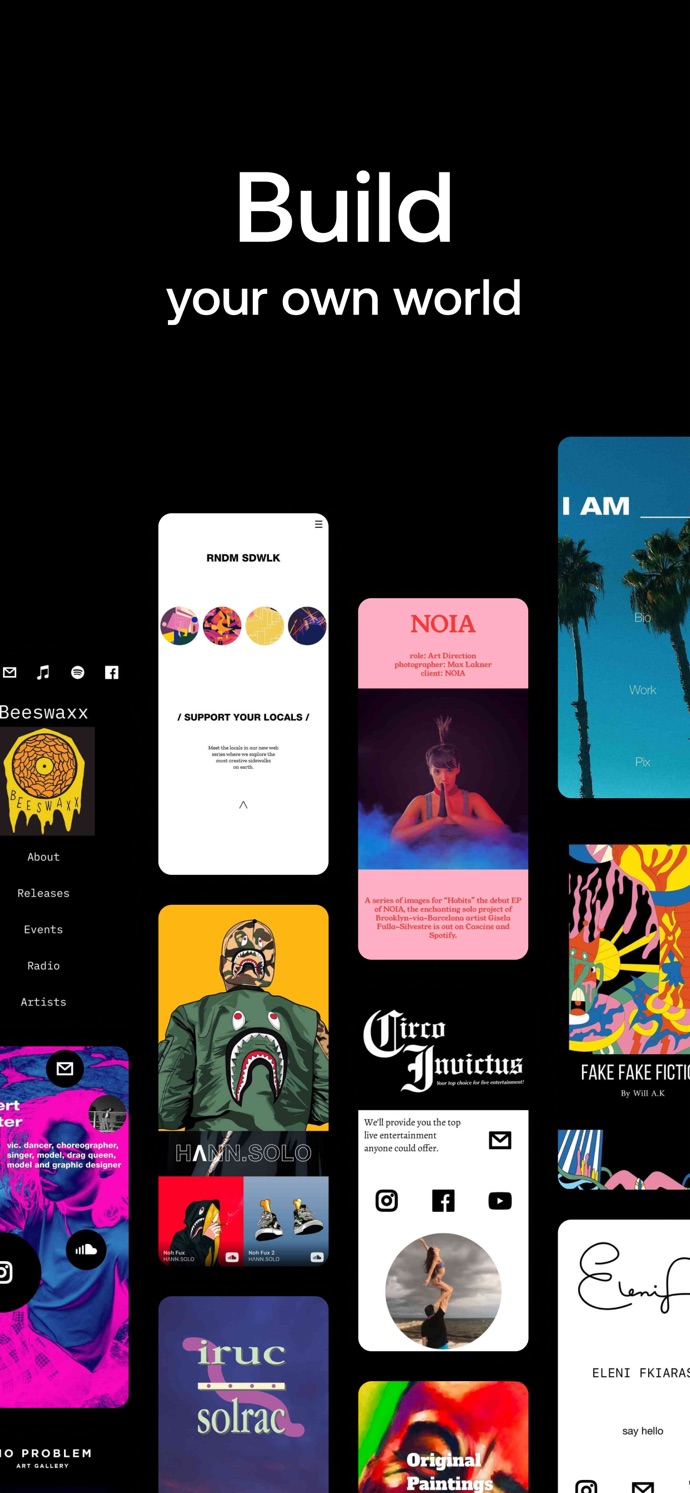 Universe — Website Builder App Store screenshot 6