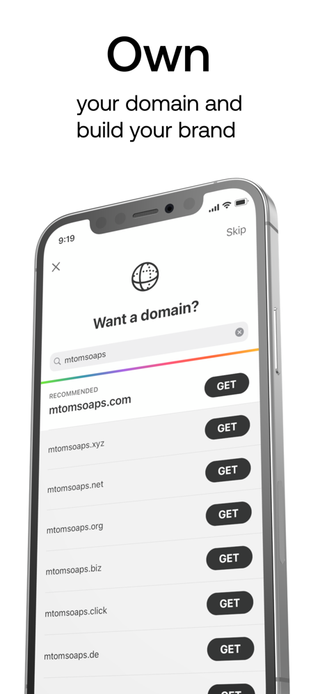 Universe — Website Builder App Store screenshot 4