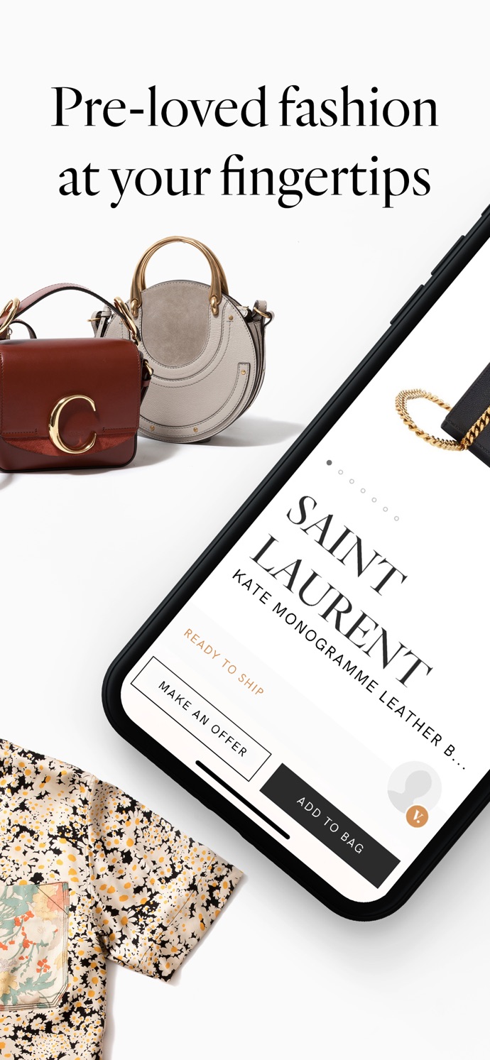 Vestiaire Collective App Store screenshot 1