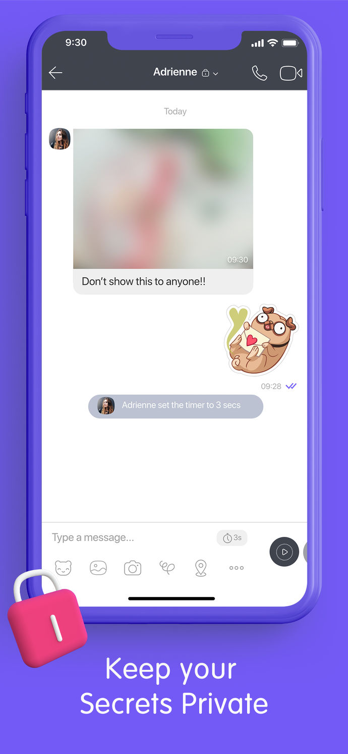 Viber Messenger: Chats & Calls App Store screenshot 4