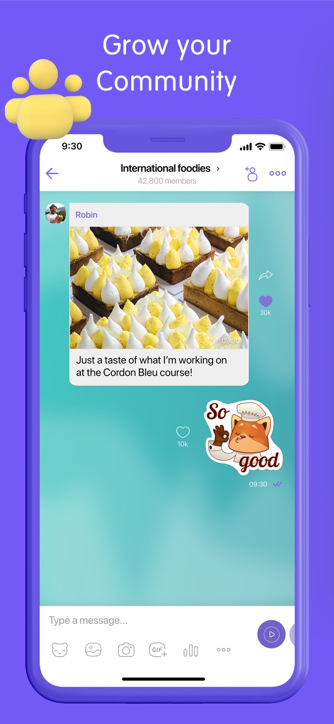 Viber Messenger: Chats & Calls App Store screenshot 5