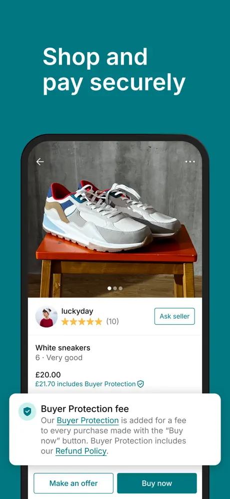 Vinted: preloved marketplace App Store screenshot 3