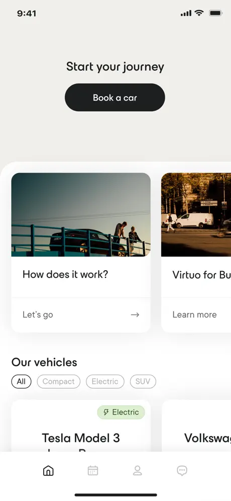 Virtuo: hassle-free car rental App Store screenshot 3