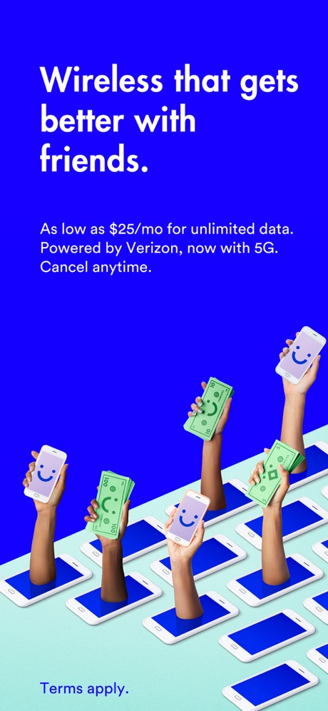Visible Wireless Service App Store screenshot 1