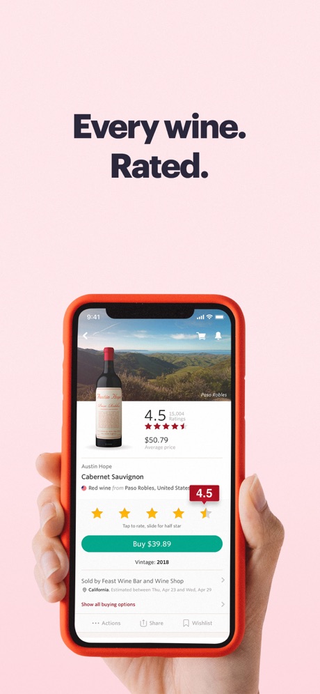 Vivino: Buy the Right Win‪e App Store screenshot 2