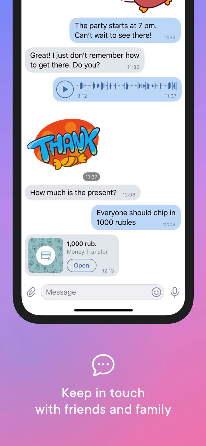 VK — social network App Store screenshot 2