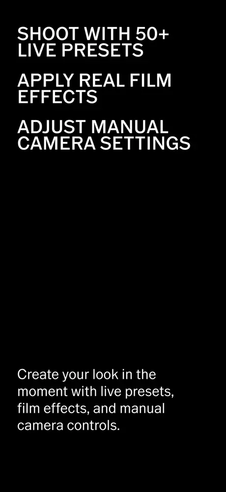 VSCO Capture App Store screenshot 1