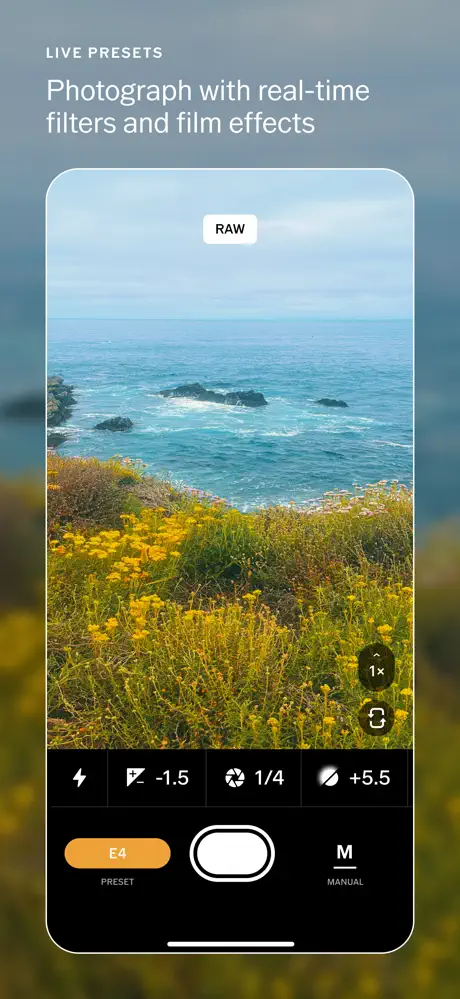 VSCO Capture App Store screenshot 2