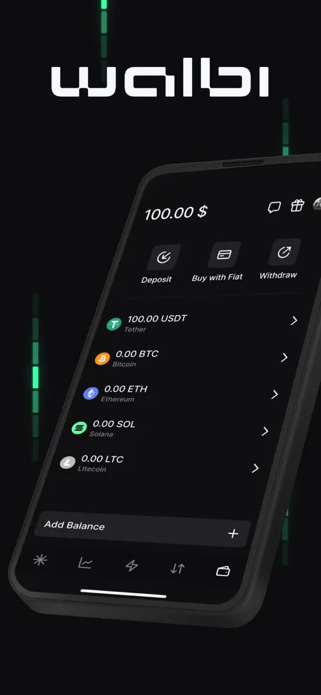 Walbi: AI Crypto Assistant App Store screenshot 1