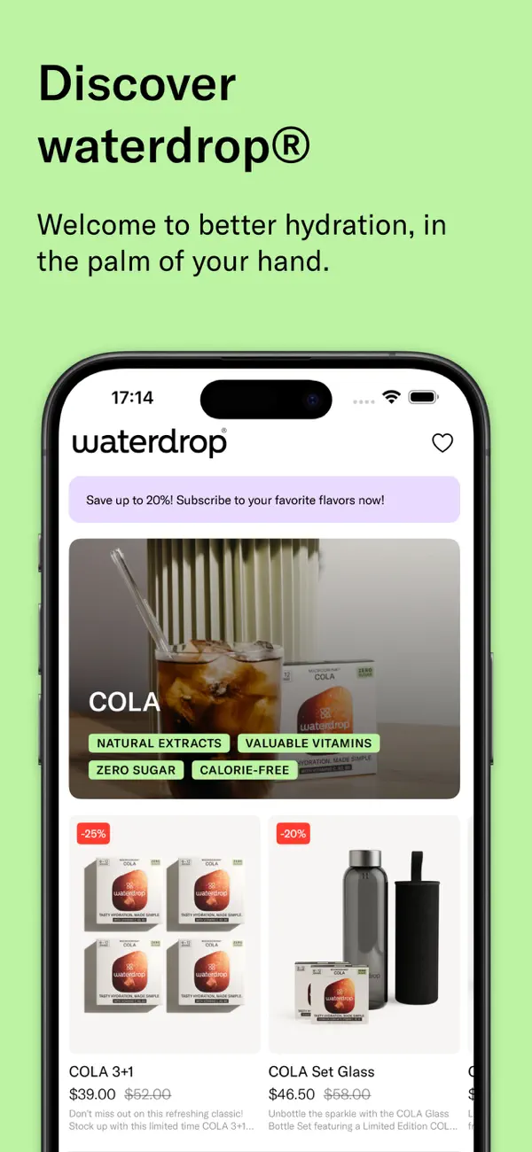 waterdrop® Shopping App App Store screenshot 1
