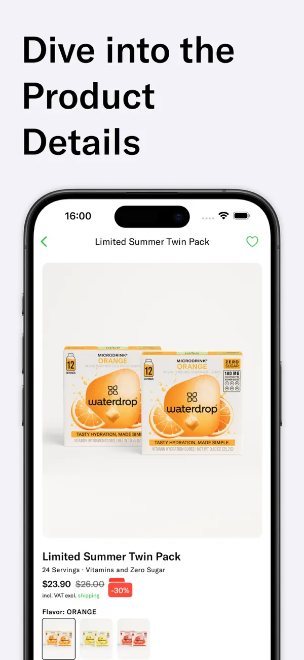 waterdrop® Shopping App App Store screenshot 4