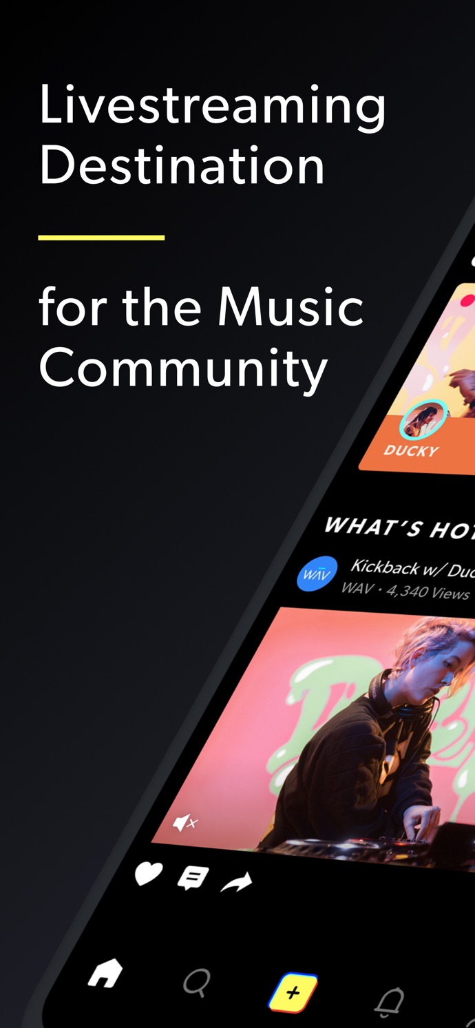 WAV – Music & Livestreams App Store screenshot 1