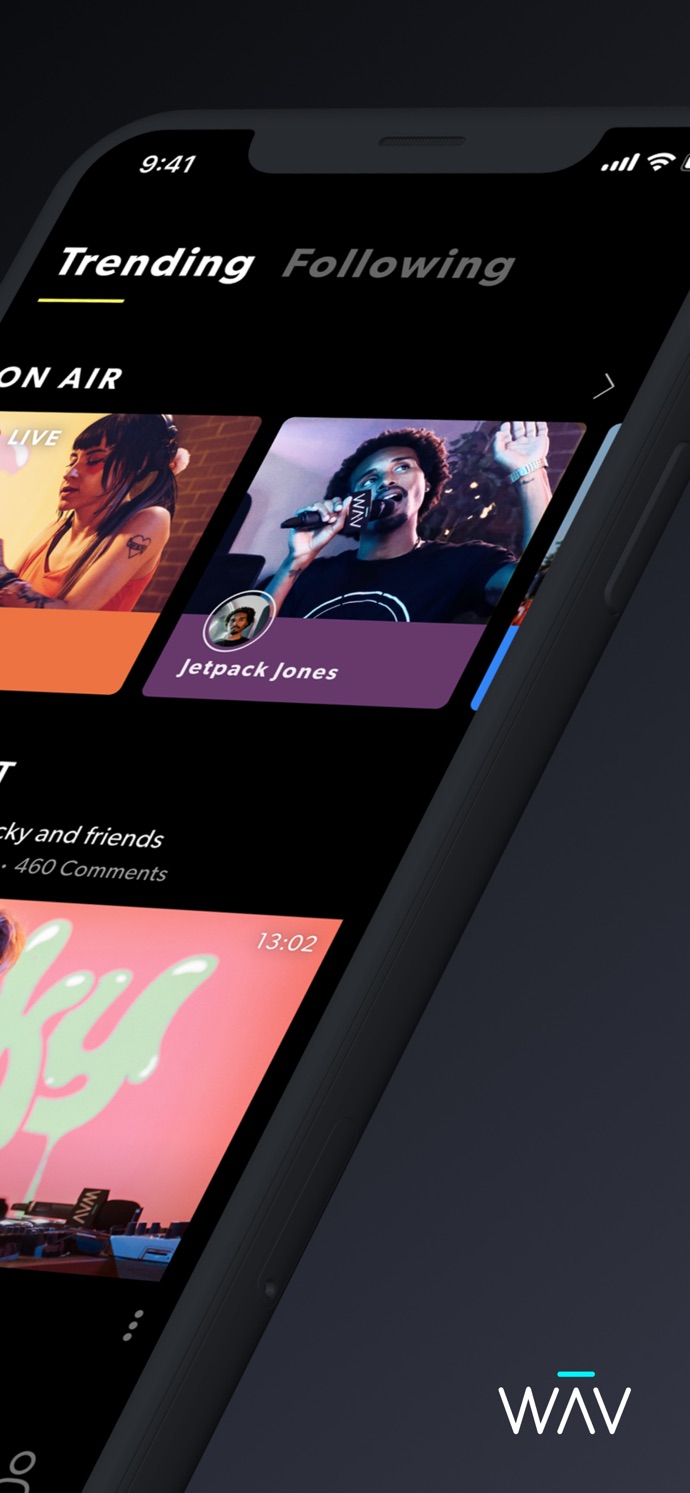 WAV – Music & Livestreams App Store screenshot 2