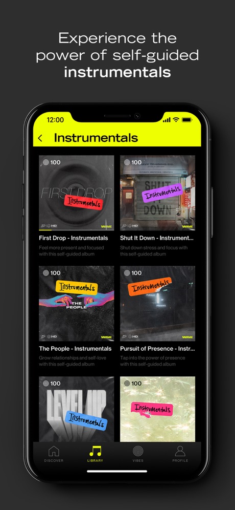 WAVE: Modern Music Meditation App Store screenshot 8