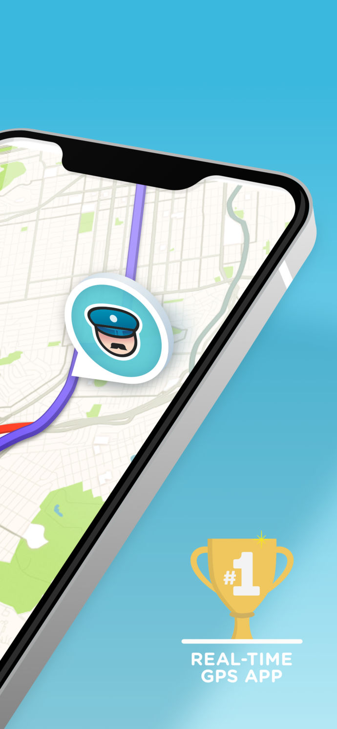 Waze Navigation & Live Traffic App Store screenshot 2