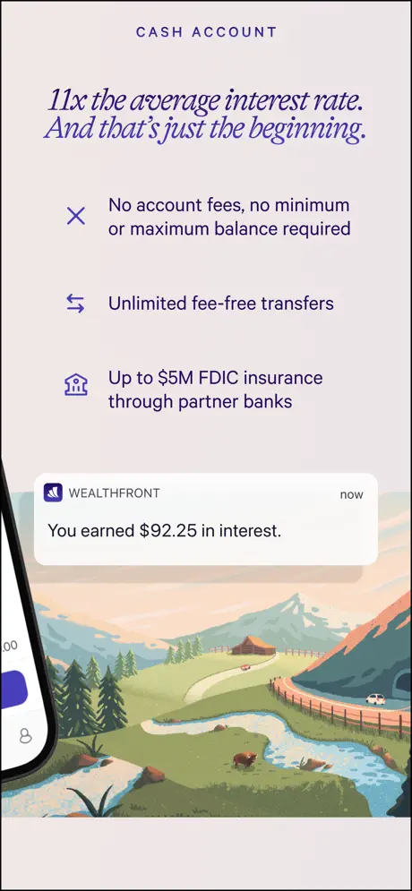 Wealthfront: Save and Invest App Store screenshot 3