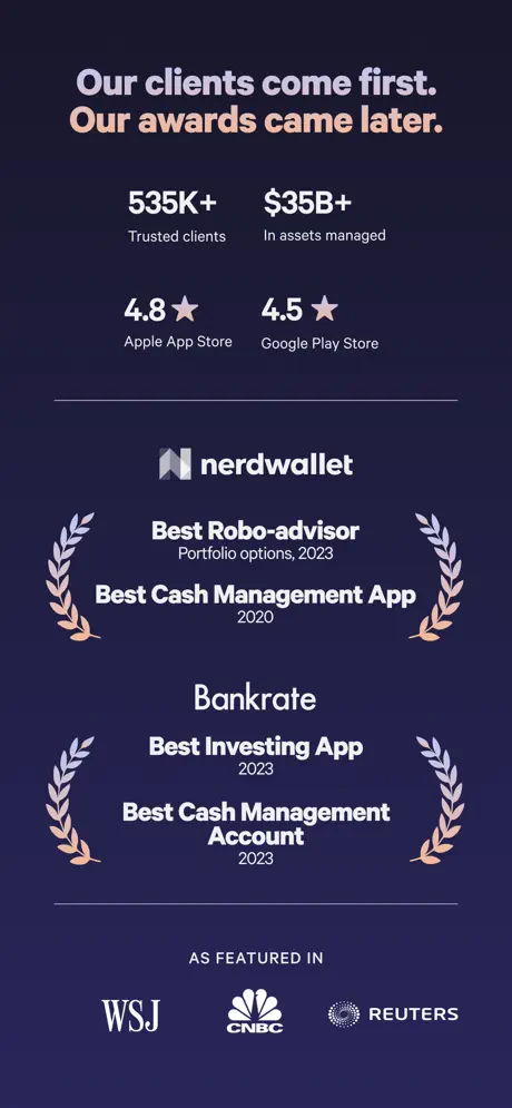 Wealthfront: Save and Invest App Store screenshot 8