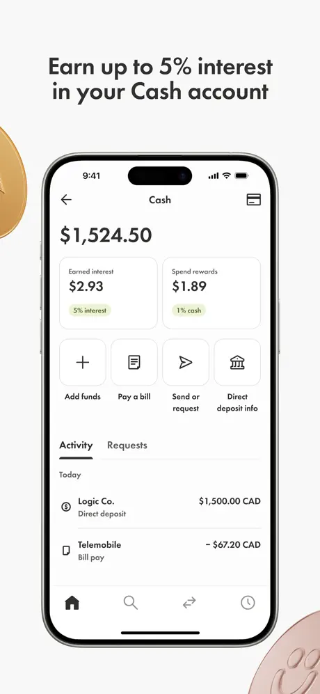 Wealthsimple – Grow your money App Store screenshot 2