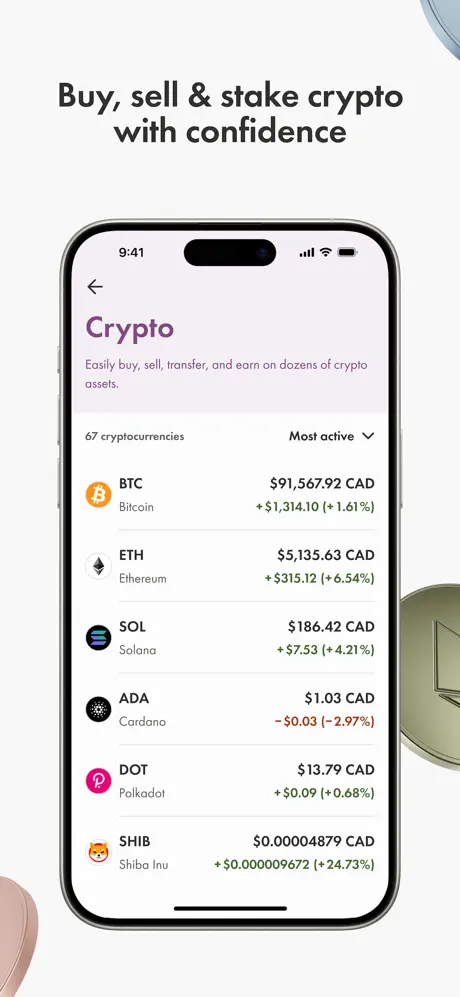 Wealthsimple – Grow your money App Store screenshot 3