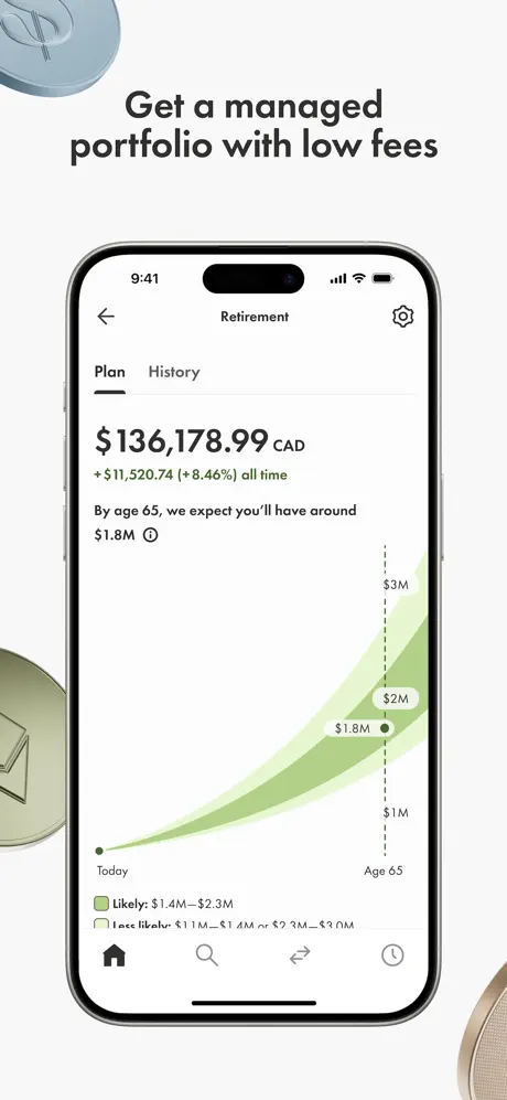 Wealthsimple – Grow your money App Store screenshot 4