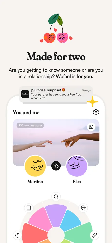 Wefeel: Healthy relationships App Store screenshot 2