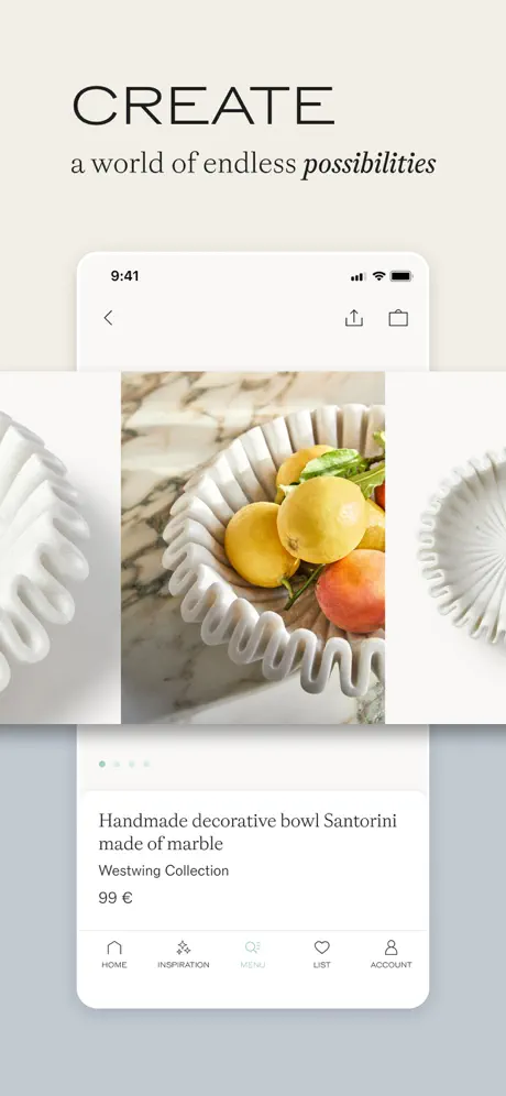 Westwing: Live Beautiful App Store screenshot 4
