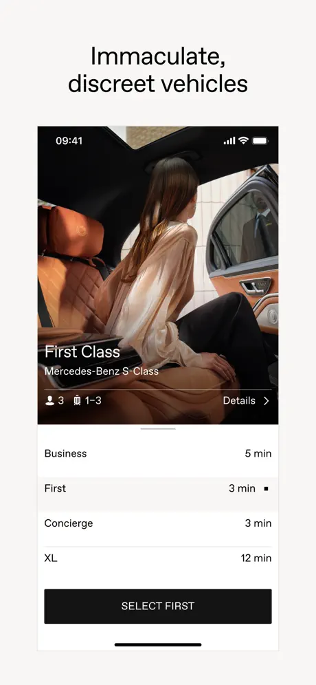 Wheely App Store screenshot 3