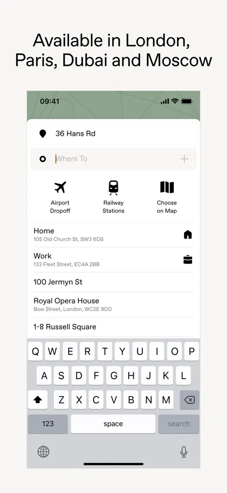 Wheely App Store screenshot 6