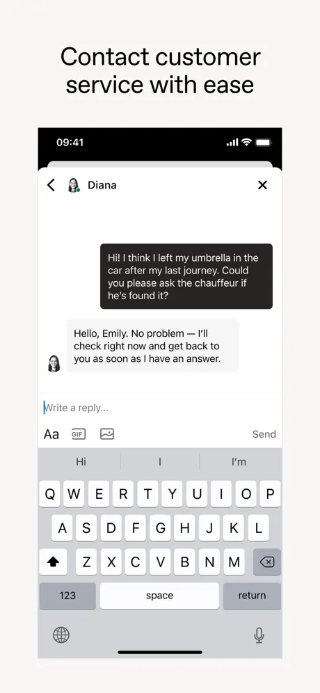 Wheely App Store screenshot 9
