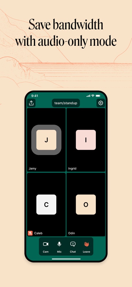 Whereby – Video Meeting‪s App Store screenshot 4